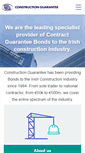 Mobile Screenshot of constructionguarantee.ie